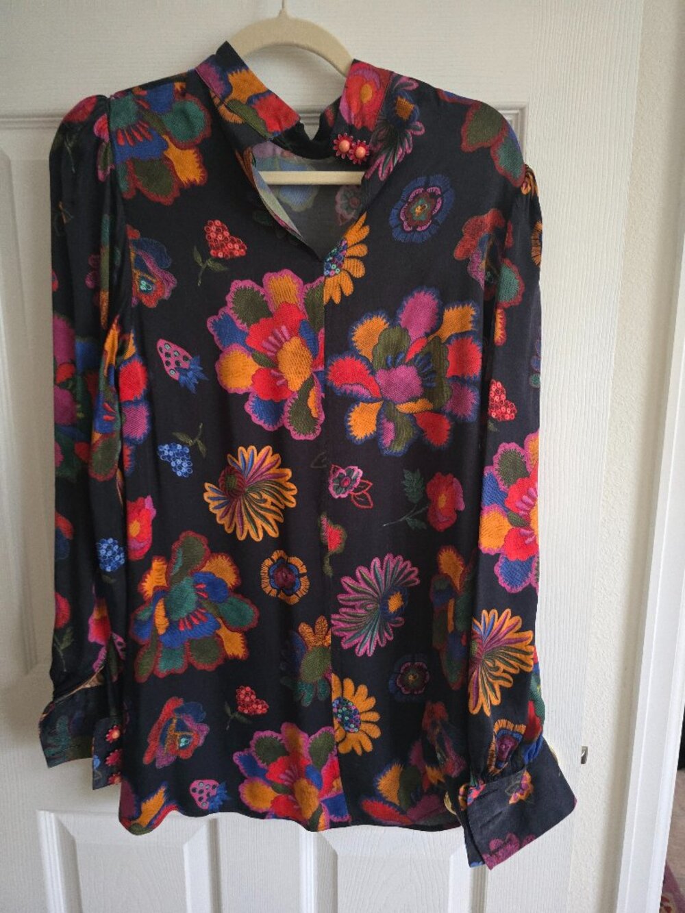 FARM Rio Bright Floral Blouse XL